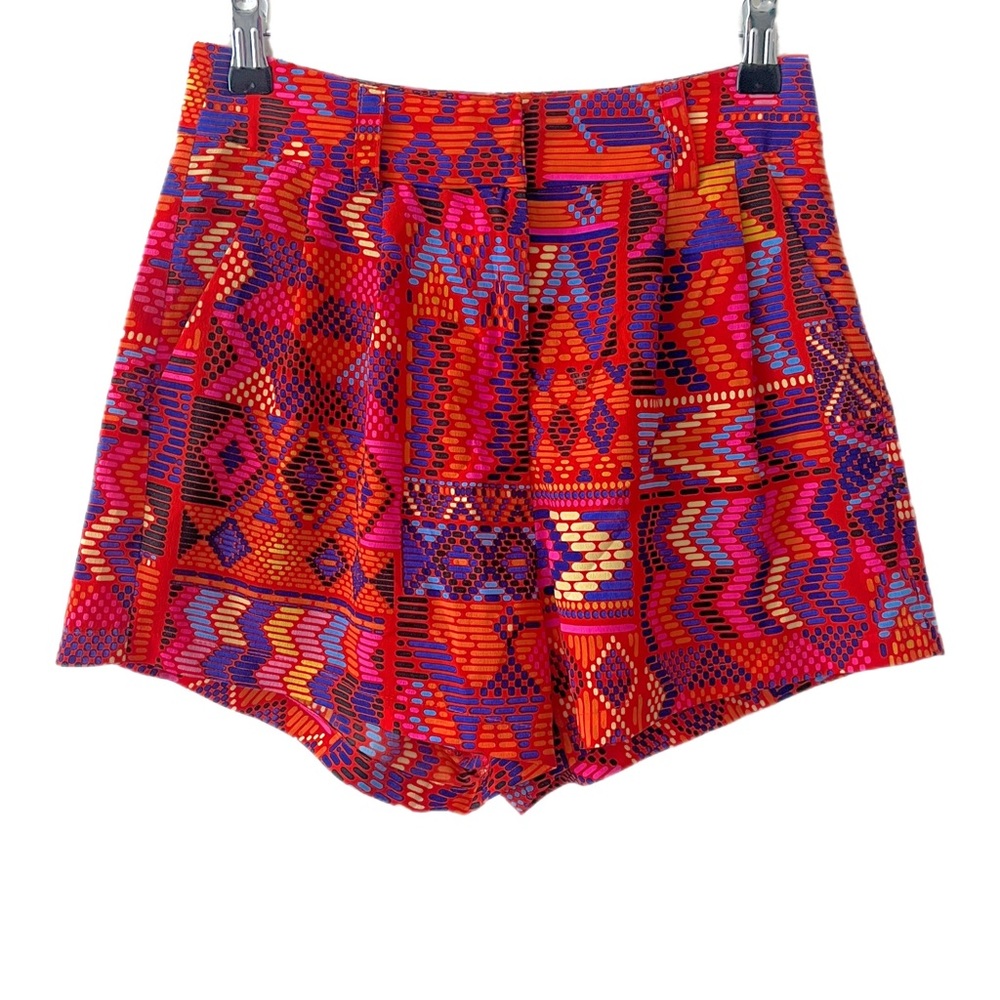 MARA HOFFMAN | High-Waisted Aztec Print Shorts | Sz 0